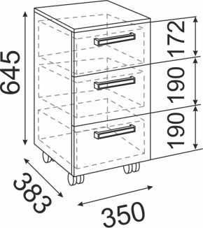 Подростковая мебель Волкер модульная (Риннер) в Нижнем Тагиле - nizhnij-tagil.mebel-e96.ru