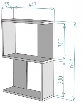 Полка S28 (ЯАС) в Нижнем Тагиле - nizhnij-tagil.mebel-e96.ru