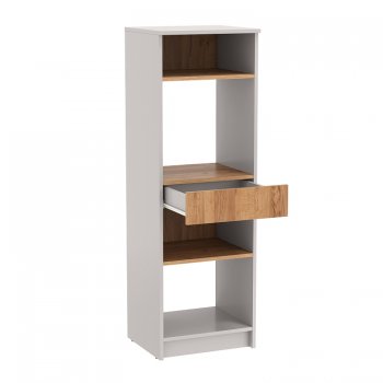 Стеллаж 89.20 Прайм (низкий с ящиком) (Олмеко) в Нижнем Тагиле - nizhnij-tagil.mebel-e96.ru