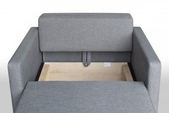 Кресло-кровать Реал 80 с подлокотниками (Графит) в Нижнем Тагиле - nizhnij-tagil.mebel-e96.ru