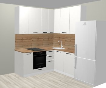 Кухонный гарнитур угловой 2000*1400 мм (Санвут) в Нижнем Тагиле - nizhnij-tagil.mebel-e96.ru