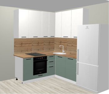 Кухонный гарнитур угловой 2000*1400 мм (Санвут) в Нижнем Тагиле - nizhnij-tagil.mebel-e96.ru