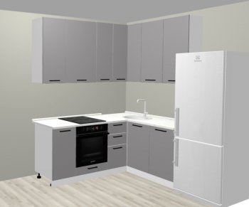 Кухонный гарнитур угловой 2000*1400 мм (Санвут) в Нижнем Тагиле - nizhnij-tagil.mebel-e96.ru