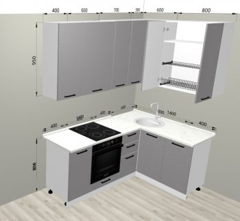 Кухонный гарнитур угловой 2000*1400 мм (Санвут) в Нижнем Тагиле - nizhnij-tagil.mebel-e96.ru
