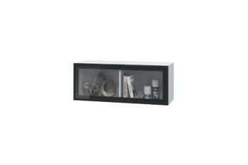 Шкаф горизонтальный с 1 стеклянной дверкой (900) Шарлиз (Можга) в Нижнем Тагиле - nizhnij-tagil.mebel-e96.ru