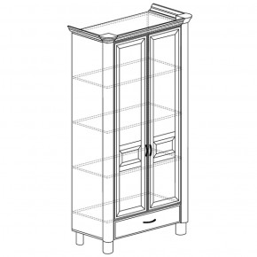 Шкаф 2-дверный Элли 571 (Яна) в Нижнем Тагиле - nizhnij-tagil.mebel-e96.ru