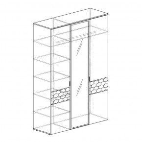 Шкаф 3-дверный Дели 71 (Яна) в Нижнем Тагиле - nizhnij-tagil.mebel-e96.ru