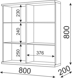 Шкаф навесной Тиффани М08 (Риннер) в Нижнем Тагиле - nizhnij-tagil.mebel-e96.ru