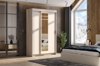 Шкаф-купе ШКП-7 1300 мм ясень анкор (СВ) в Нижнем Тагиле - nizhnij-tagil.mebel-e96.ru