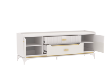 Тумба ТВ Сиде, Белый (СБК) в Нижнем Тагиле - nizhnij-tagil.mebel-e96.ru