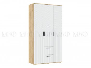 Шкаф 1200 мм Сильвия, крафт/белый (Миф) в Нижнем Тагиле - nizhnij-tagil.mebel-e96.ru