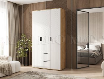 Шкаф 1200 мм Сильвия, крафт/белый (Миф) в Нижнем Тагиле - nizhnij-tagil.mebel-e96.ru