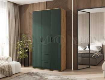 Шкаф 1200 мм Сильвия, крафт/грин (Миф) в Нижнем Тагиле - nizhnij-tagil.mebel-e96.ru