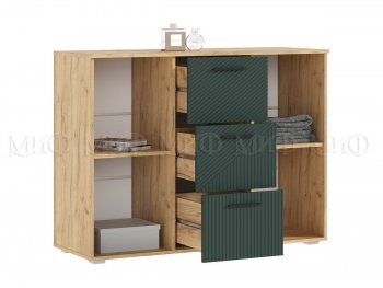 Комод Сильвия, крафт/грин (Миф) в Нижнем Тагиле - nizhnij-tagil.mebel-e96.ru