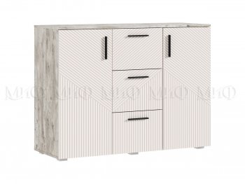 Комод Сильвия, дуб юкон/кашемир (Миф) в Нижнем Тагиле - nizhnij-tagil.mebel-e96.ru