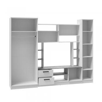 Стенка Соло белый (Микон) в Нижнем Тагиле - nizhnij-tagil.mebel-e96.ru