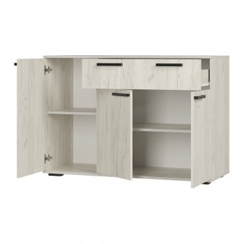 Комод Стандарт 4 NEW крафт белый (БТС) в Нижнем Тагиле - nizhnij-tagil.mebel-e96.ru