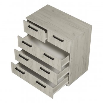 Комод Стандарт №5 NEW крафт белый (БТС) в Нижнем Тагиле - nizhnij-tagil.mebel-e96.ru