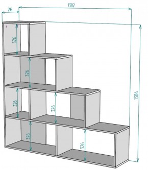 Стеллаж S65 (Белый) в Нижнем Тагиле - nizhnij-tagil.mebel-e96.ru