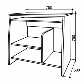 Стол компьютерный Кроха в Нижнем Тагиле - nizhnij-tagil.mebel-e96.ru