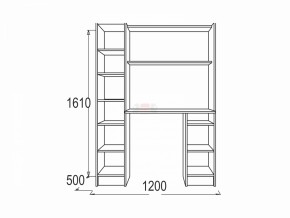 Стол письменный Омега-2 в Нижнем Тагиле - nizhnij-tagil.mebel-e96.ru