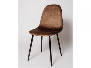 Стул DC 5541 велюр коричневый (ЦМ) в Нижнем Тагиле - nizhnij-tagil.mebel-e96.ru