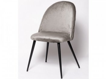 Стул С 820 серый вельвет (ЦМ) в Нижнем Тагиле - nizhnij-tagil.mebel-e96.ru