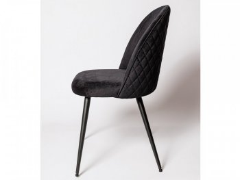 Стул С 820 Черный вельвет (ЦМ) в Нижнем Тагиле - nizhnij-tagil.mebel-e96.ru