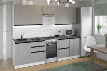 Кухонный гарнитур Сюита мега 2500 мм (Герда) в Нижнем Тагиле - nizhnij-tagil.mebel-e96.ru