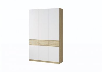 Шкаф 1500 мм Турин ЛДСП крафт/белый шагрень (ВВР) в Нижнем Тагиле - nizhnij-tagil.mebel-e96.ru