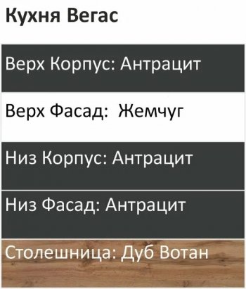 Кухонный гарнитур Вегас 2200 мм в Нижнем Тагиле - nizhnij-tagil.mebel-e96.ru