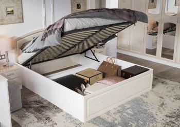 Кровать с подъемным механизмом Венеция КРПМ (ИЦ) в Нижнем Тагиле - nizhnij-tagil.mebel-e96.ru | фото