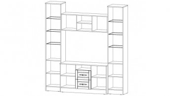 Стенка Виктория ЦС (Лин) в Нижнем Тагиле - nizhnij-tagil.mebel-e96.ru