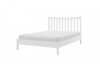 Кровать из массива Виола белый античный (БМ) в Нижнем Тагиле - nizhnij-tagil.mebel-e96.ru