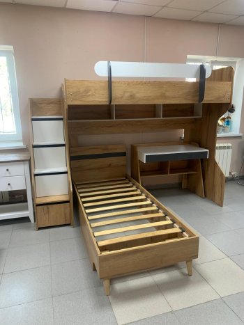 Кровать-чердак Омега-3 комп.2 в Нижнем Тагиле - nizhnij-tagil.mebel-e96.ru