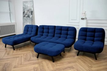 Диван Абри Синий в Нижнем Тагиле - nizhnij-tagil.mebel-e96.ru