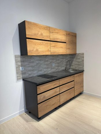 Кухонный гарнитур Лофт 2000 мм (БТС) в Нижнем Тагиле - nizhnij-tagil.mebel-e96.ru