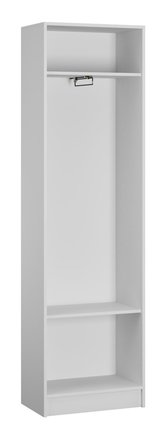 Шкаф 600 мм ЯПШ-1 Ямайка белый (Текс) в Нижнем Тагиле - nizhnij-tagil.mebel-e96.ru